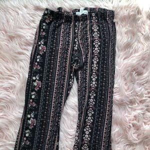 Boho flare pants